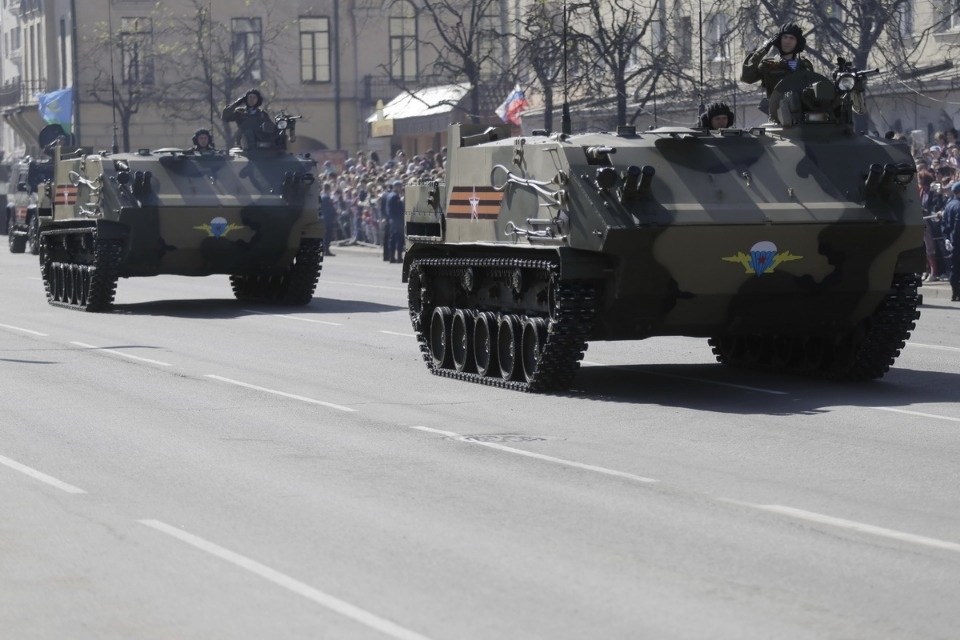 Парад, посвященный 73-й годовщине Победы в Великой Отечественной войне