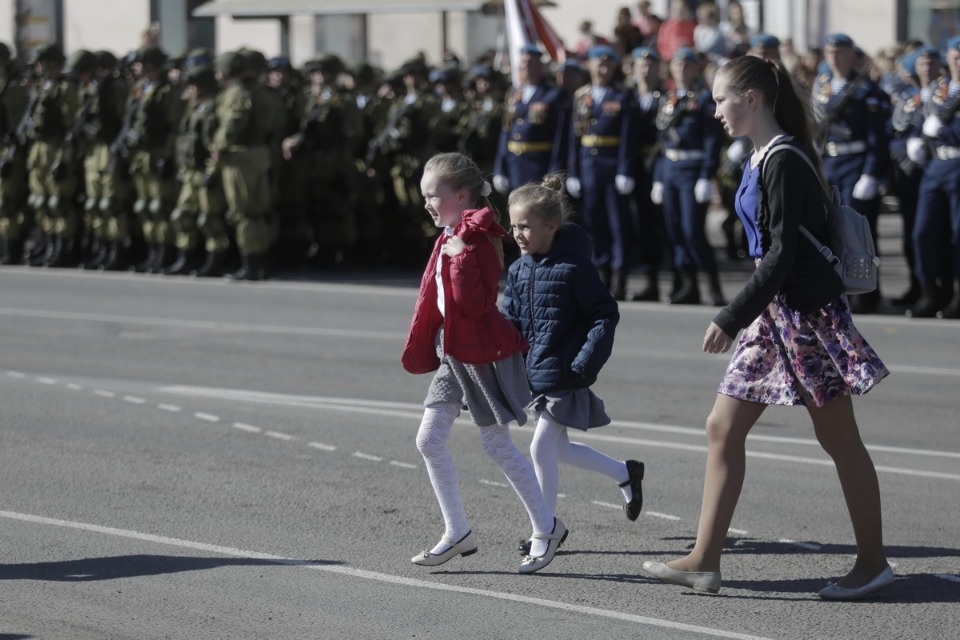 Парад, посвященный 73-й годовщине Победы в Великой Отечественной войне