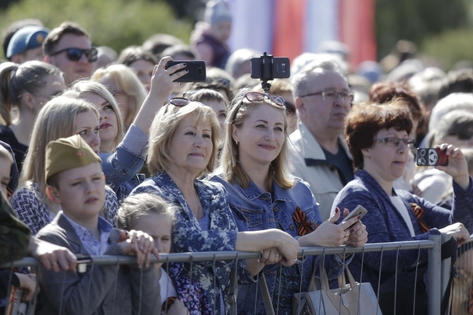 Парад, посвященный 73-й годовщине Победы в Великой Отечественной войне