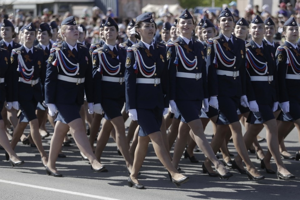 Парад, посвященный 73-й годовщине Победы в Великой Отечественной войне