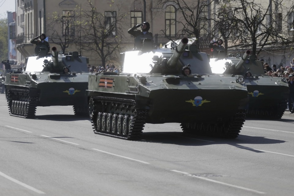 Парад, посвященный 73-й годовщине Победы в Великой Отечественной войне