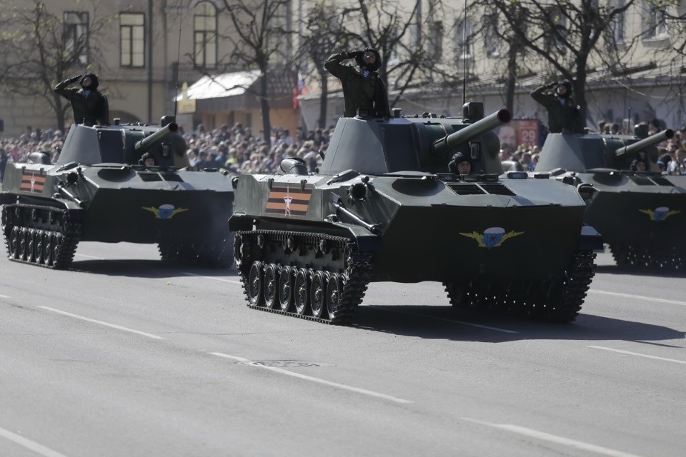 Парад, посвященный 73-й годовщине Победы в Великой Отечественной войне