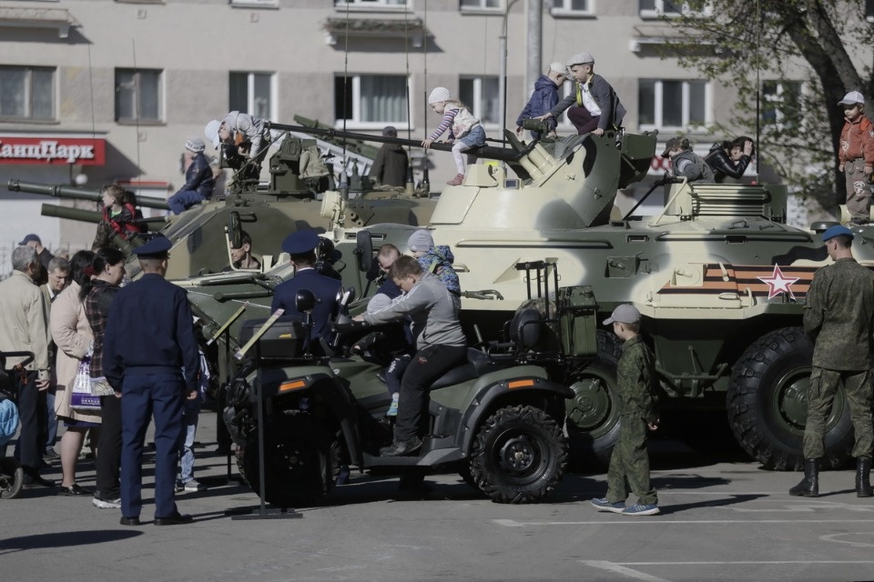 Парад, посвященный 73-й годовщине Победы в Великой Отечественной войне