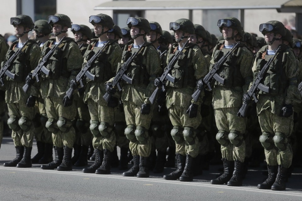 Парад, посвященный 73-й годовщине Победы в Великой Отечественной войне