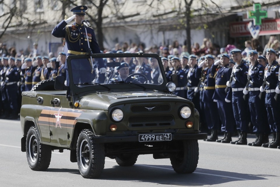 Парад, посвященный 73-й годовщине Победы в Великой Отечественной войне