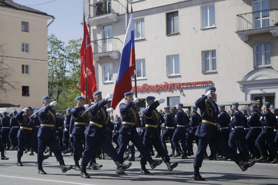 Парад, посвященный 73-й годовщине Победы в Великой Отечественной войне