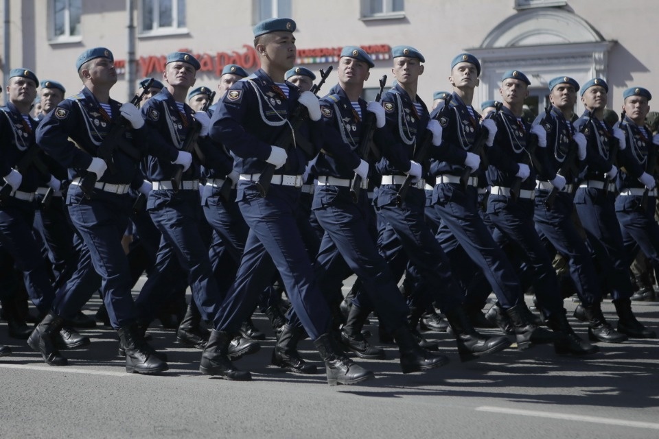 Парад, посвященный 73-й годовщине Победы в Великой Отечественной войне
