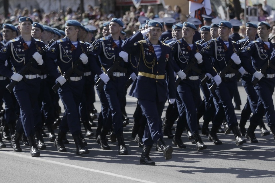 Парад, посвященный 73-й годовщине Победы в Великой Отечественной войне