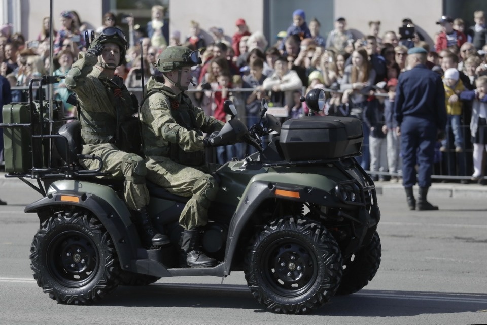 Парад, посвященный 73-й годовщине Победы в Великой Отечественной войне