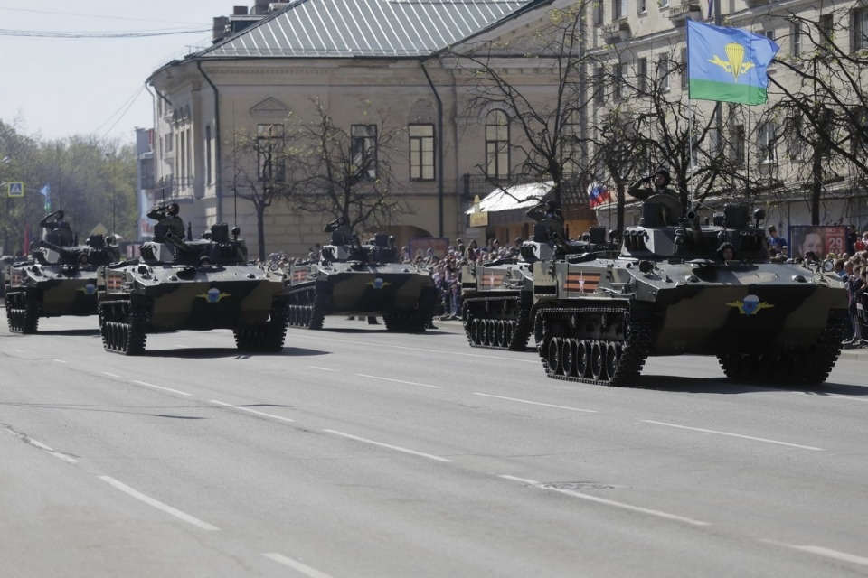 Парад, посвященный 73-й годовщине Победы в Великой Отечественной войне