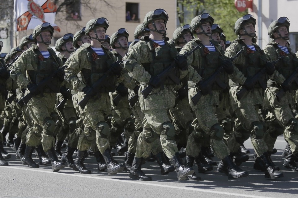 Парад, посвященный 73-й годовщине Победы в Великой Отечественной войне