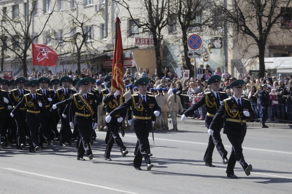 Парад, посвященный 73-й годовщине Победы в Великой Отечественной войне