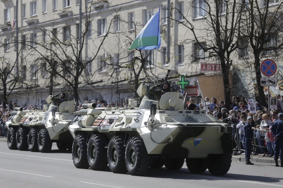 Парад, посвященный 73-й годовщине Победы в Великой Отечественной войне