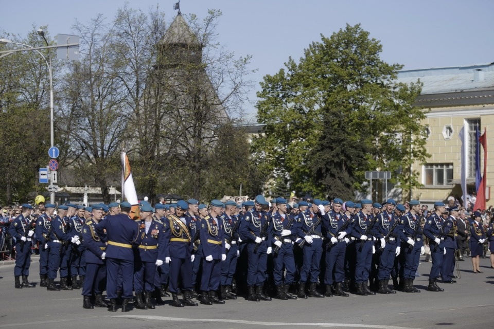 Парад, посвященный 73-й годовщине Победы в Великой Отечественной войне