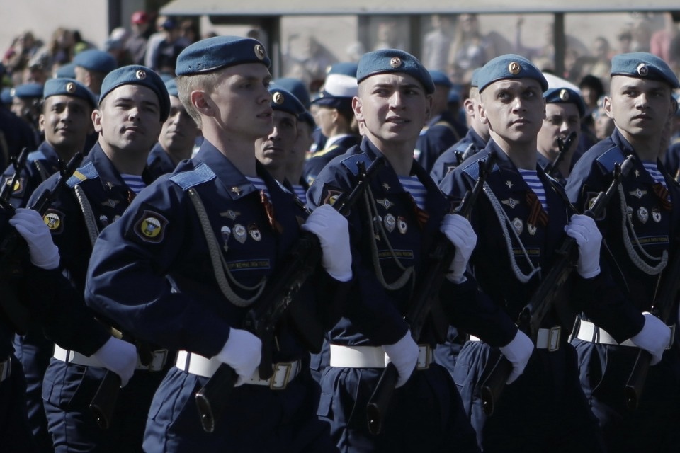 Парад, посвященный 73-й годовщине Победы в Великой Отечественной войне