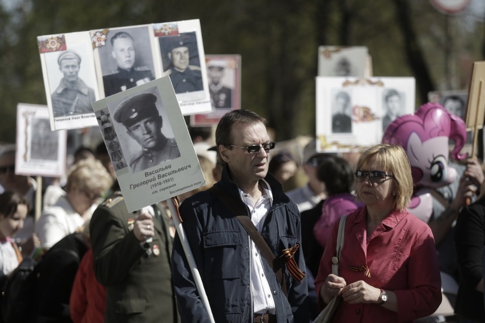 «Бессмертный полк» прошёл по Пскову