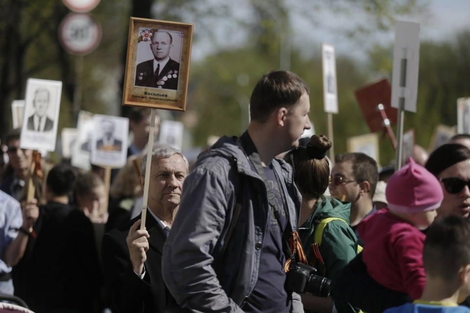 «Бессмертный полк» прошёл по Пскову