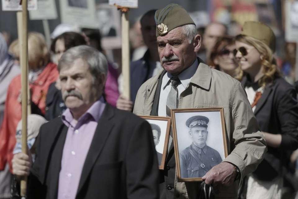 «Бессмертный полк» прошёл по Пскову
