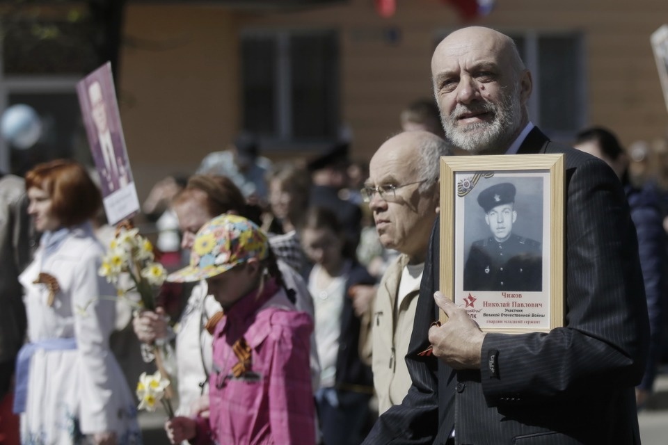 «Бессмертный полк» прошёл по Пскову