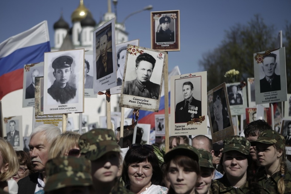 «Бессмертный полк» прошёл по Пскову