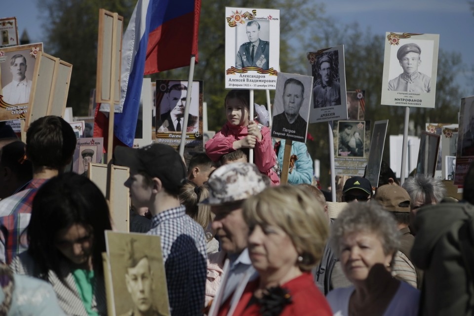 «Бессмертный полк» прошёл по Пскову