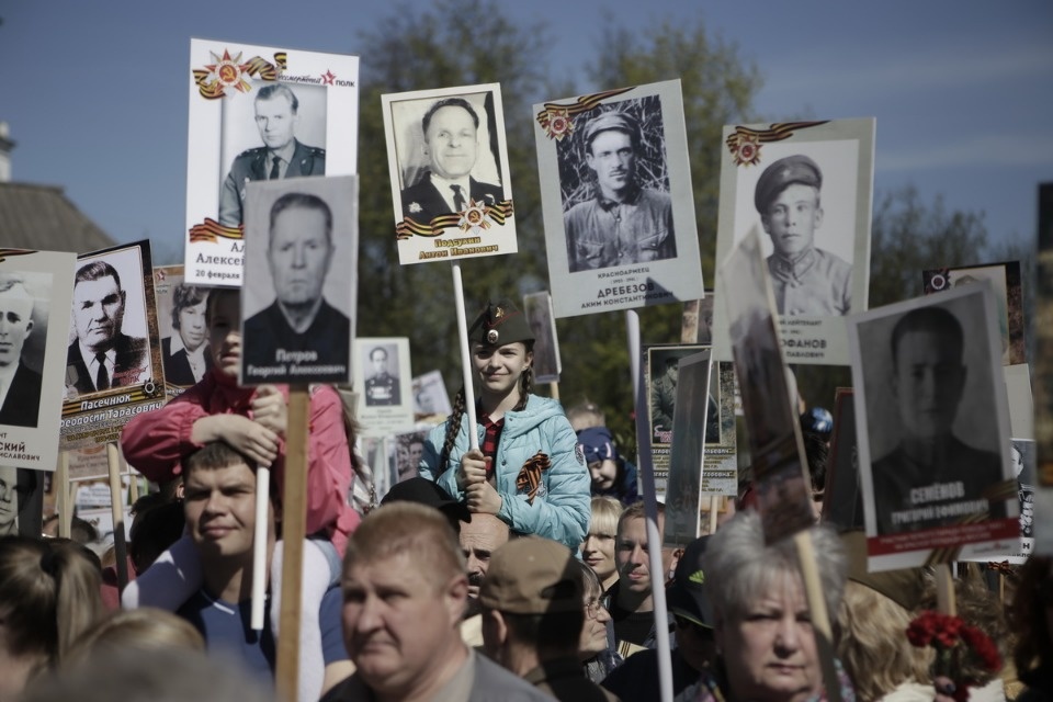 «Бессмертный полк» прошёл по Пскову