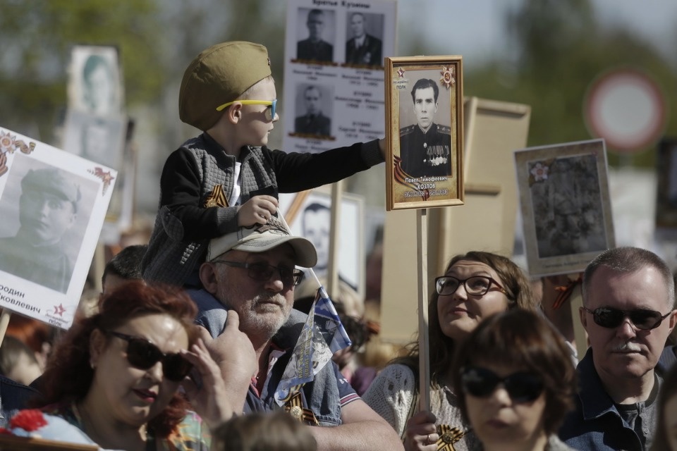 «Бессмертный полк» прошёл по Пскову