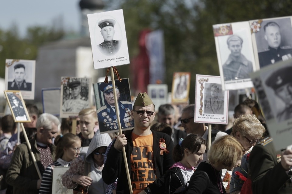 «Бессмертный полк» прошёл по Пскову