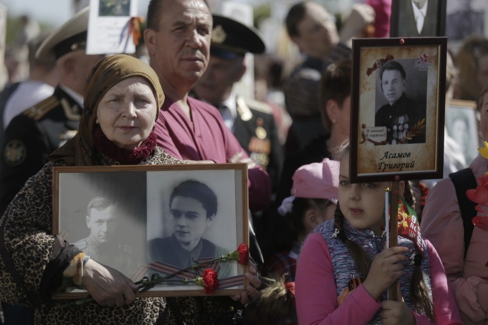 «Бессмертный полк» прошёл по Пскову