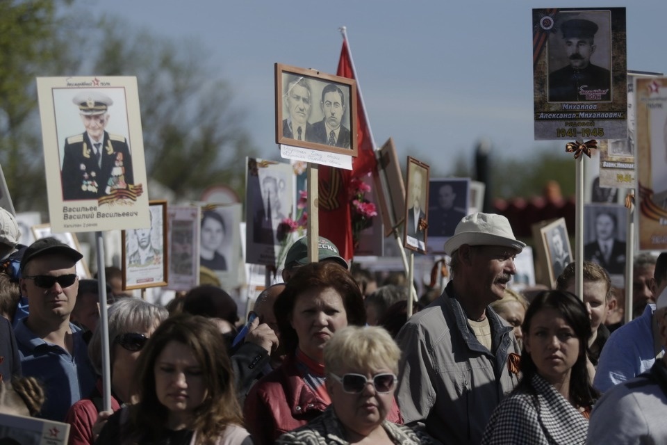 «Бессмертный полк» прошёл по Пскову