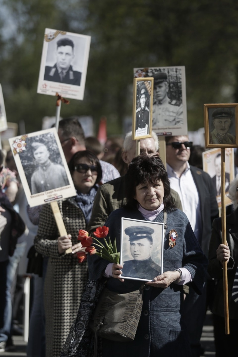 «Бессмертный полк» прошёл по Пскову