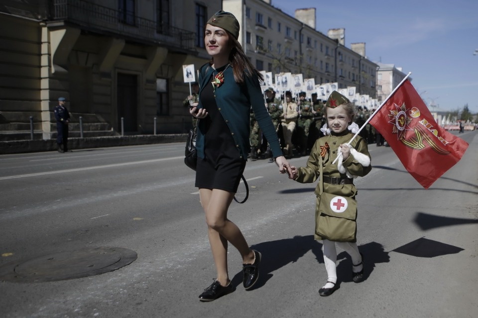 «Бессмертный полк» прошёл по Пскову