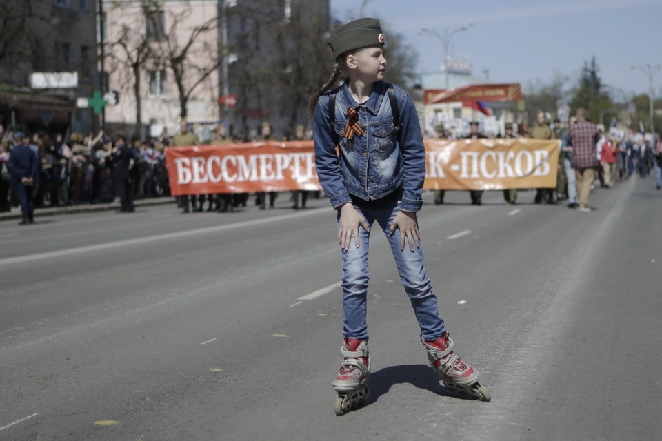«Бессмертный полк» прошёл по Пскову