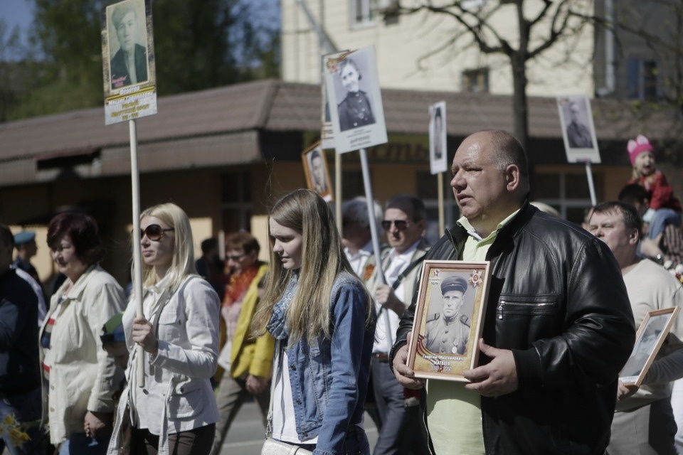 «Бессмертный полк» прошёл по Пскову