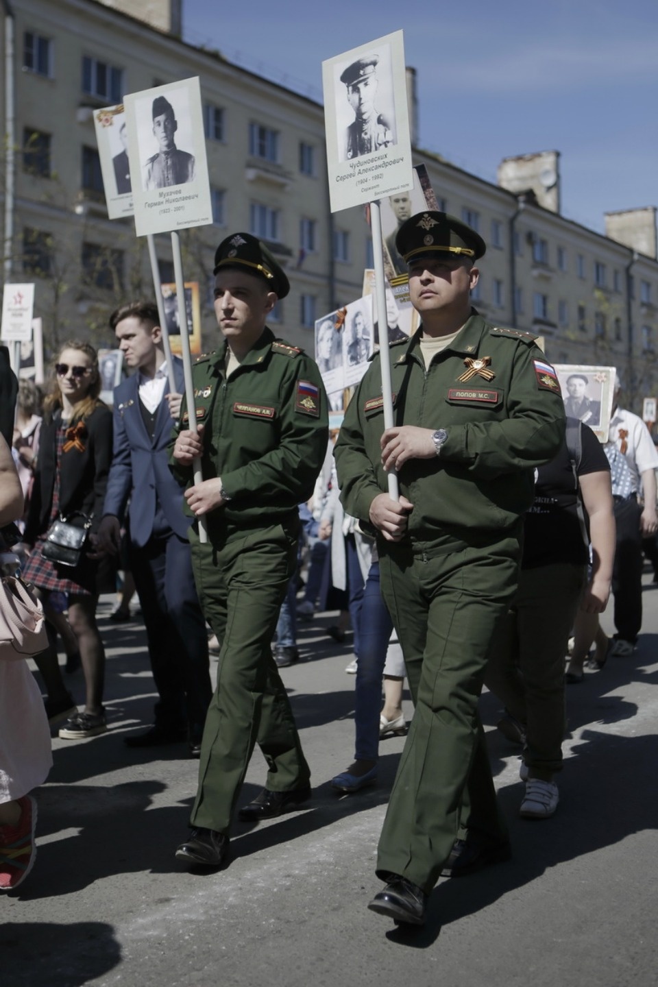 «Бессмертный полк» прошёл по Пскову