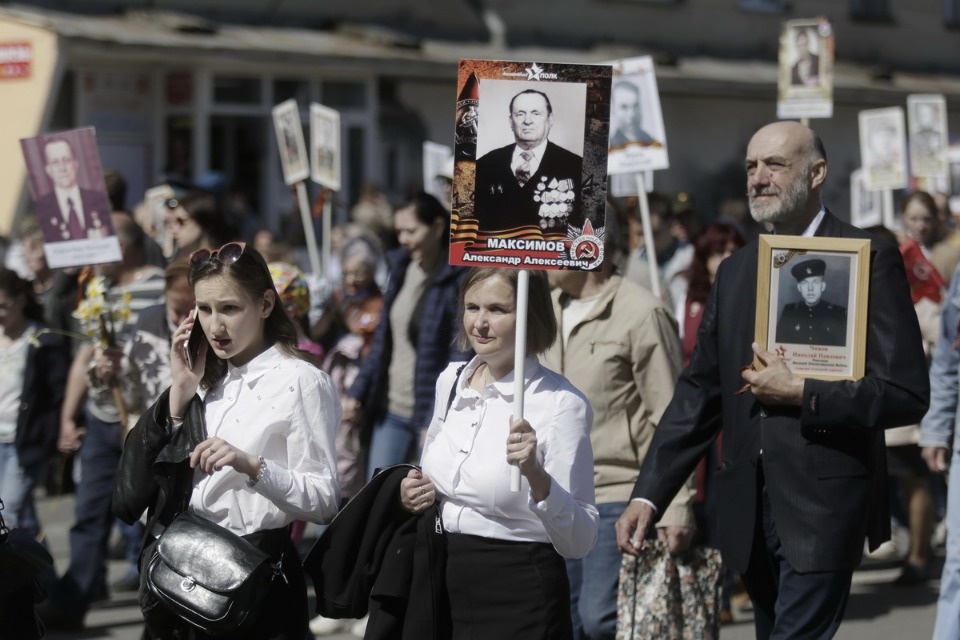 «Бессмертный полк» прошёл по Пскову