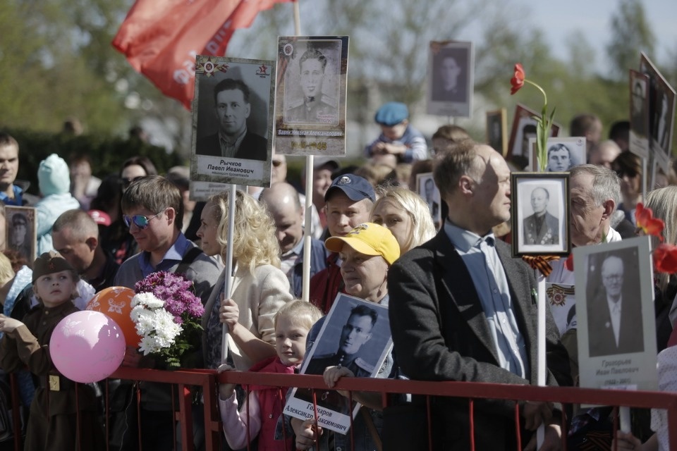 «Бессмертный полк» прошёл по Пскову