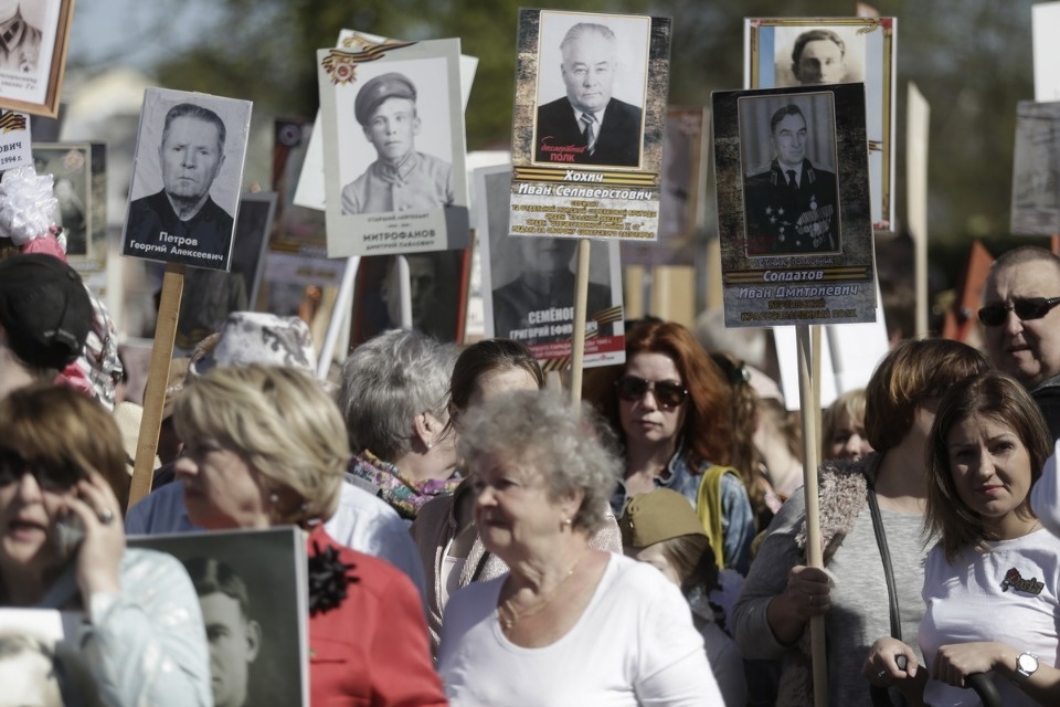 «Бессмертный полк» прошёл по Пскову