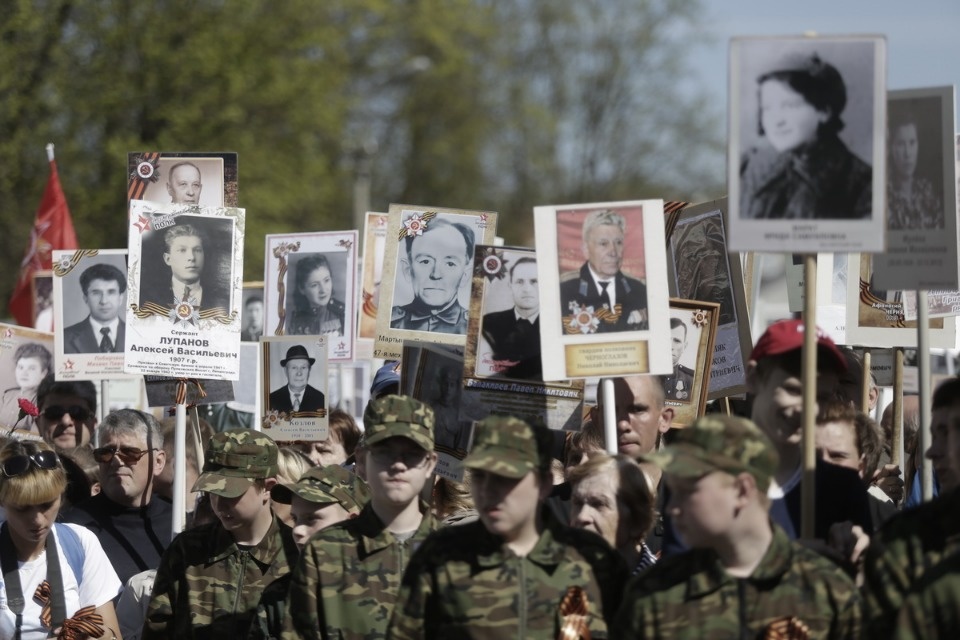 «Бессмертный полк» прошёл по Пскову