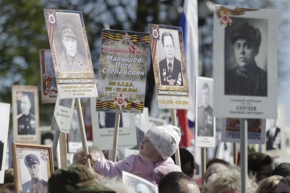 «Бессмертный полк» прошёл по Пскову
