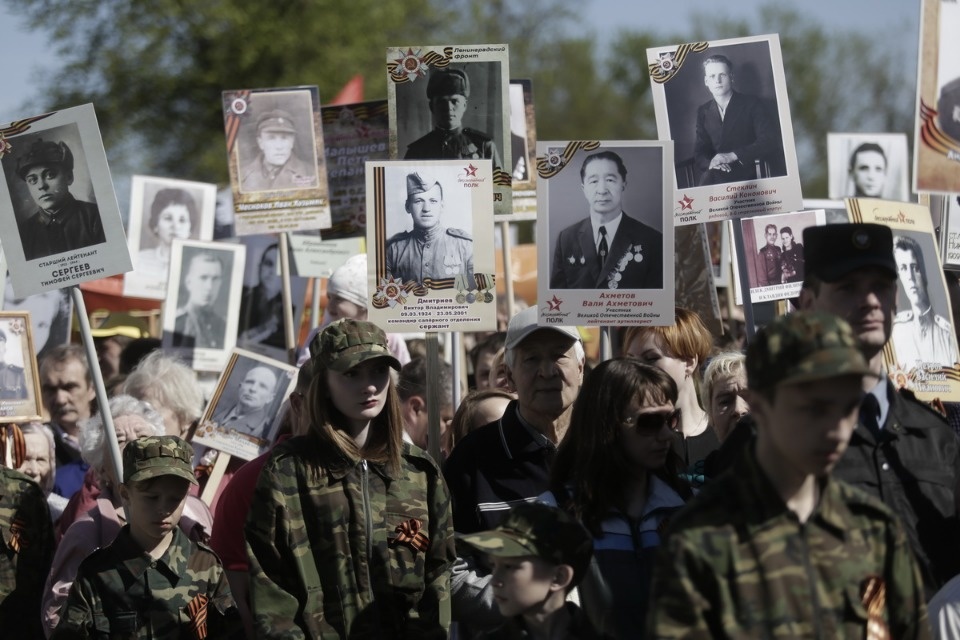 «Бессмертный полк» прошёл по Пскову