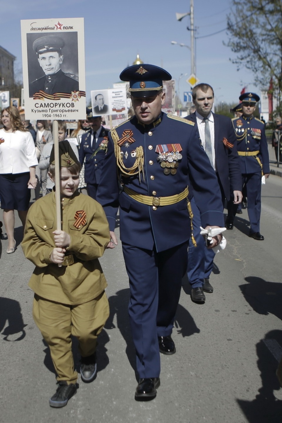 «Бессмертный полк» прошёл по Пскову