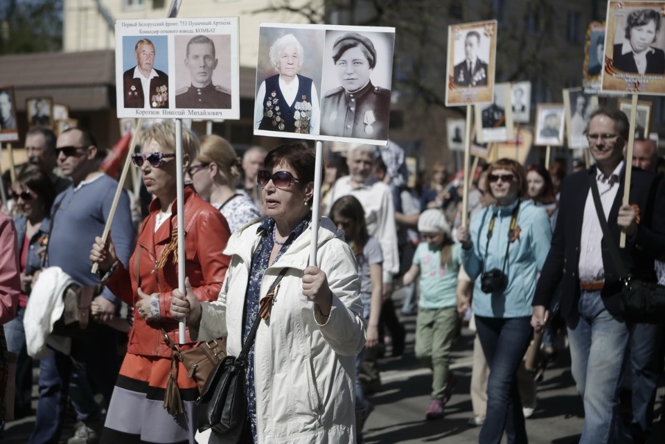 «Бессмертный полк» прошёл по Пскову