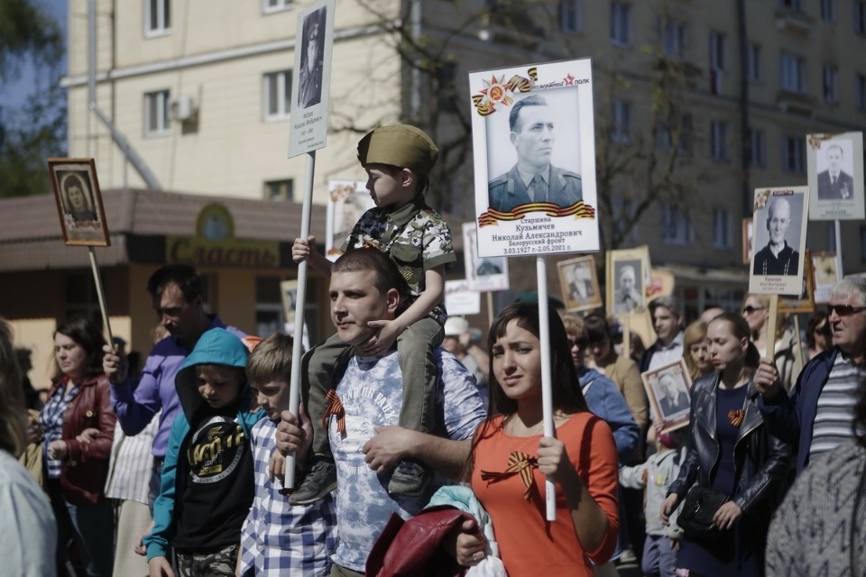 «Бессмертный полк» прошёл по Пскову