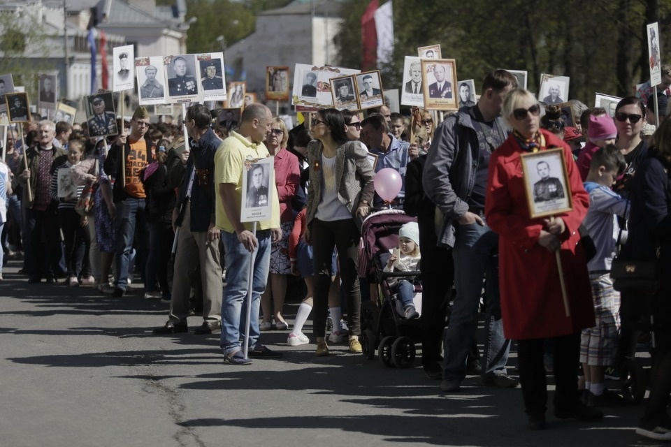 «Бессмертный полк» прошёл по Пскову