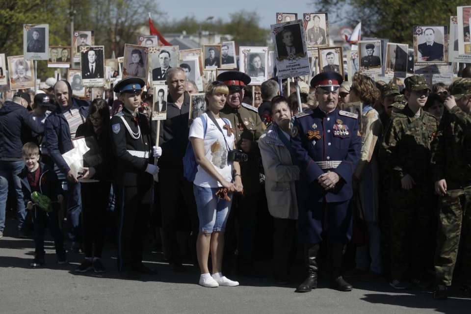 «Бессмертный полк» прошёл по Пскову