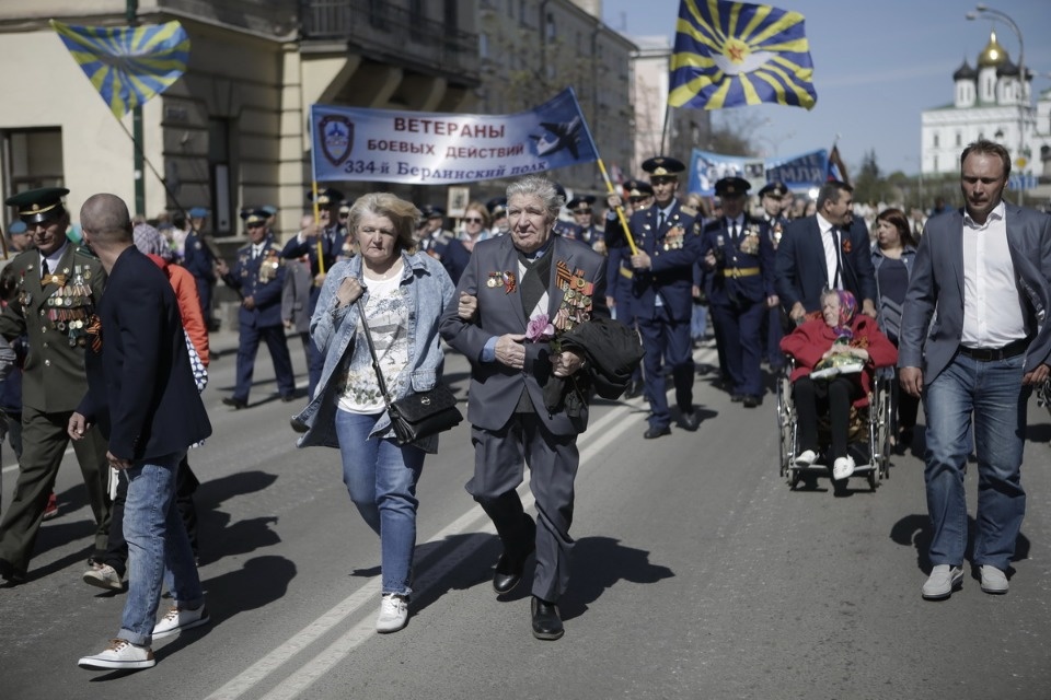 «Бессмертный полк» прошёл по Пскову