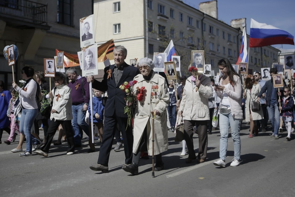 «Бессмертный полк» прошёл по Пскову