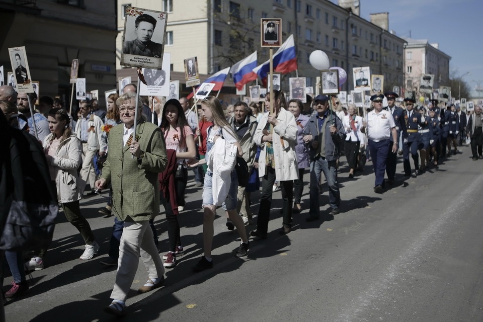 «Бессмертный полк» прошёл по Пскову