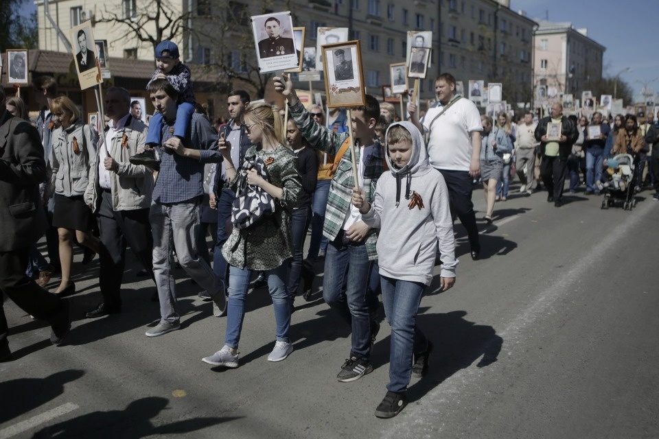 «Бессмертный полк» прошёл по Пскову